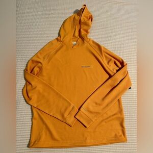 Columbia Men’s Black Mesa II Pullover Hoodie. Raw Honey. Omni Wick. Large. NWT